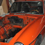 MGB GT zonder motor